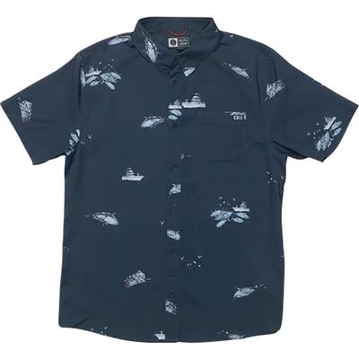 Salty Crew Breezer?Perforated?Button Shirt Men's