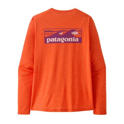 Patagonia Boardshort Logo Long-Sleeved Capilene Cool Daily Shirt Men's