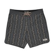 HIBISCUS RIBBONS/ANTIQUE BLACK