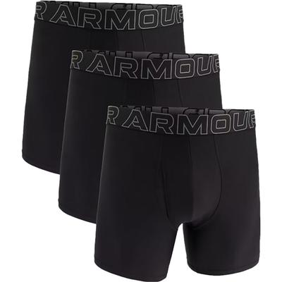 Under Armour Performance Tech 6 Inch 3-Pack Boxerjock Men's