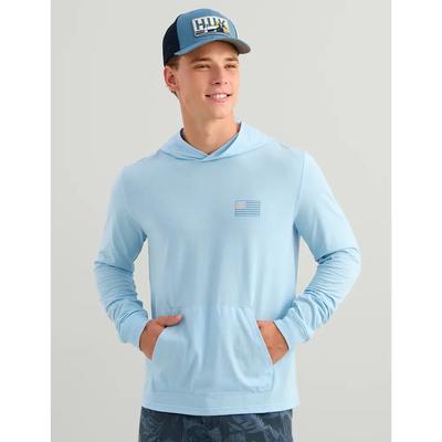 Huk And Bars Hoodie Tee Men's