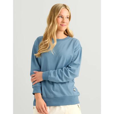 Huk Edisto Heritage Terry Crew Top Women's