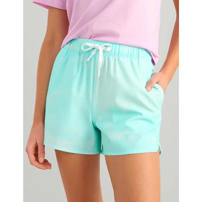 Huk Pursuit Printed Volley Swim Shorts Women's