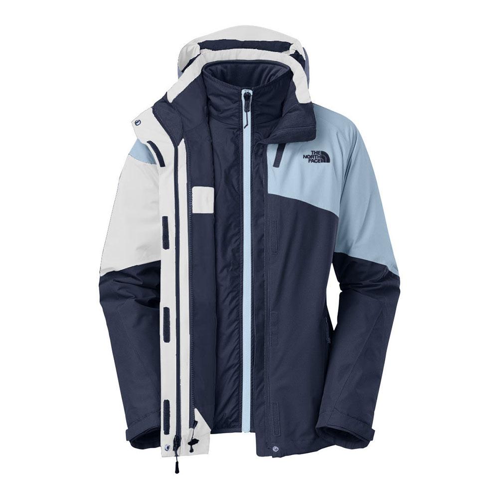 navy north face jacket womens