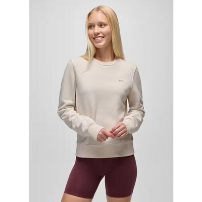 PRANA W FLEECE CREW SWEATSHIRT