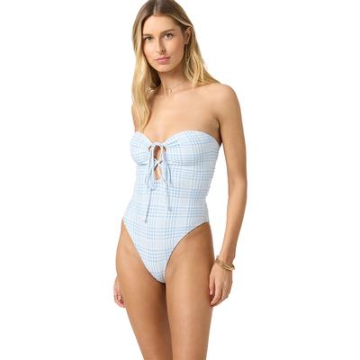 Oneill Catamaran Plaid Poolside One Piece Women's