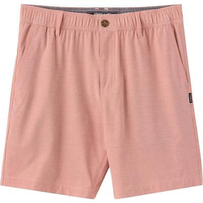 Oneill Reserve Light Check Elastic Waist 18-Inch Shorts Men's