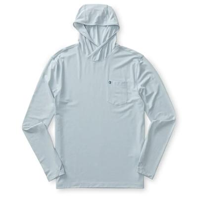 Duck Head Long-Sleeve Windward Performance Hooded T-Shirt
