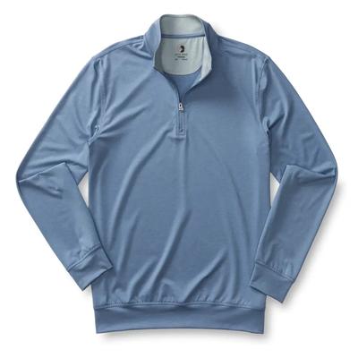 Duck Head Long-Sleeve Long Drive Performance 1/4 Zip Pullover