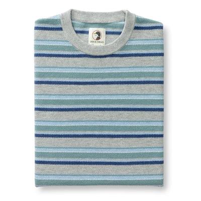 Duck Head Elmwood Crewneck Stripe Pique Sweater