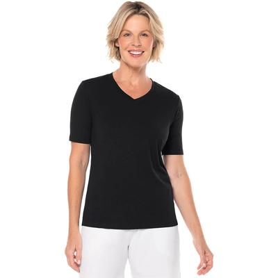 Coolibar Morada Everyday Short-Sleeve V-Neck T-Shirt Women's