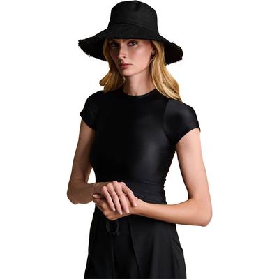 Coolibar Charlotte Linen Fringe Sun Hat Women's
