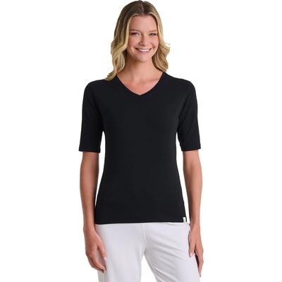 Coolibar Morada Fitted Short Sleeve V-Neck T-Shirt Women's