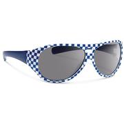 Blue Checks/Gray Polycarbonate