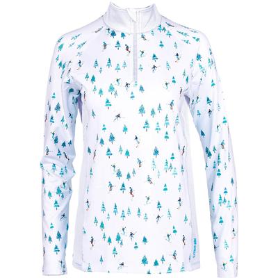Hot Chillys Mec Blocking Zip T-Neck Base Layer Top Women's