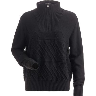 NILS W BLUE BIRD 1/4 ZIP SWEATER
