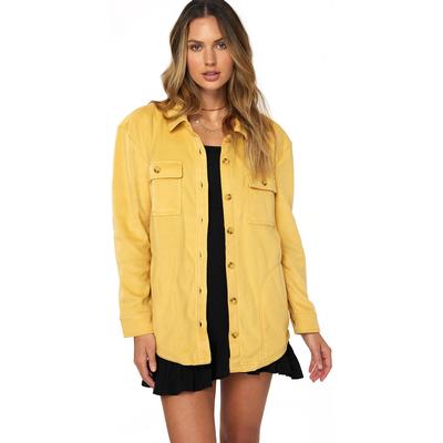 O'Neill Collins Solid Superfleece Button Up Top Women's