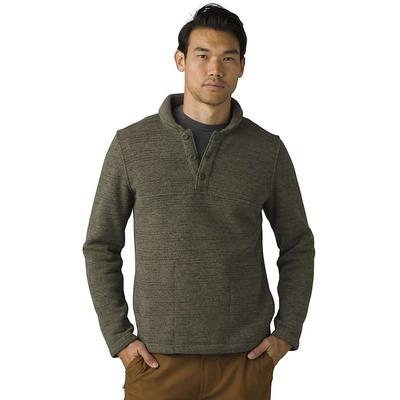 PRANA M TRI THERMAL THREADS HENLEY SHIRT