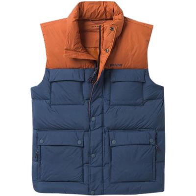 PRANA M RED SLATE DOWN VEST