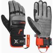 BLACK/SILVER/FLUO RED
