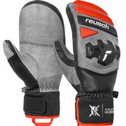 BLACK/SILVER/FLUO RED