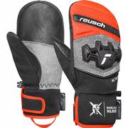 BLACK/SILVER/FLUO RED