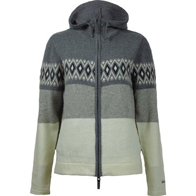 SKHOOP W INES HOODED SWEATER
