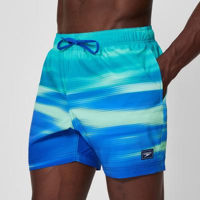 Speedo Engineered Print Redondo Edge Volley Swim Shorts 16-Inch