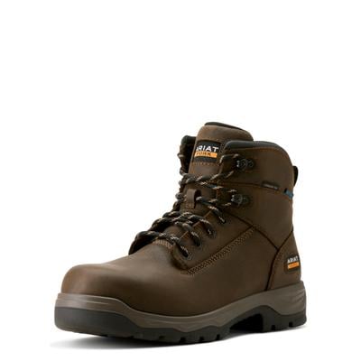 Ariat Turbo Duratread 6-Inch Waterproof Carbon Toe Work Boot Men's