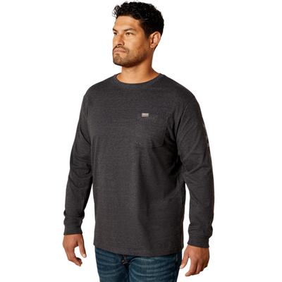 Ariat Rebar Cotton Strong Standard Logo Pocket T-Shirt Men's