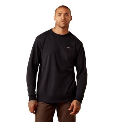 Ariat Rebar Cotton Strong Eagle Skull Long Sleeve T-Shirt Men's