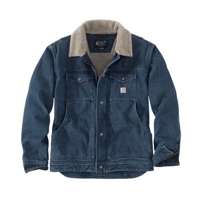 Carhartt Relaxed Fit Denim Sherpa-Lined Jacket Men's