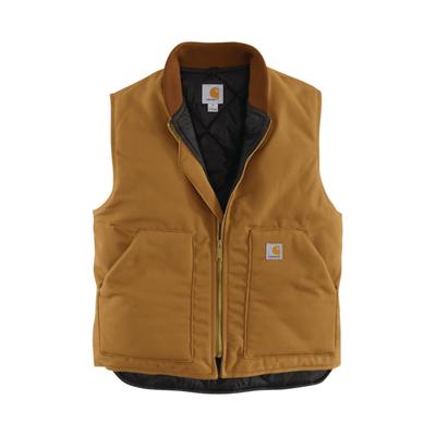 Carhartt Relaxed Fit Firm Duck Insulated Rib Collar Vest Men's
