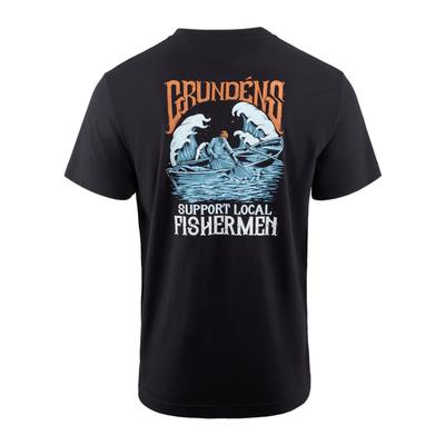 GRUNDENS SUPPORT FISHERMEN SS T-SHIRT
