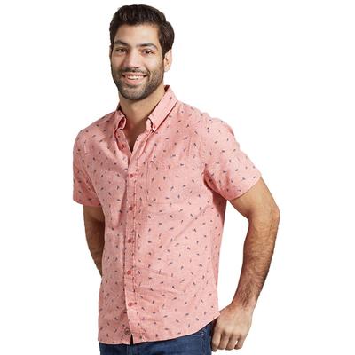 UBB M ALLDAY CHAMBRAY S/S BUTTON DOWN