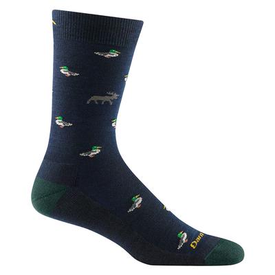 Darn Tough Vermont Duck Duck Moose Crew Lightweight Cushion Lifestyle Socks Men's