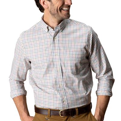 Duck Head Long-Sleeve Cotton Twill Sport Shirt - Joyner Plaid Men's