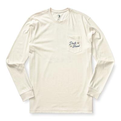 Duck Head Flying Wood Duck Long-Sleeve T-Shirt Men's