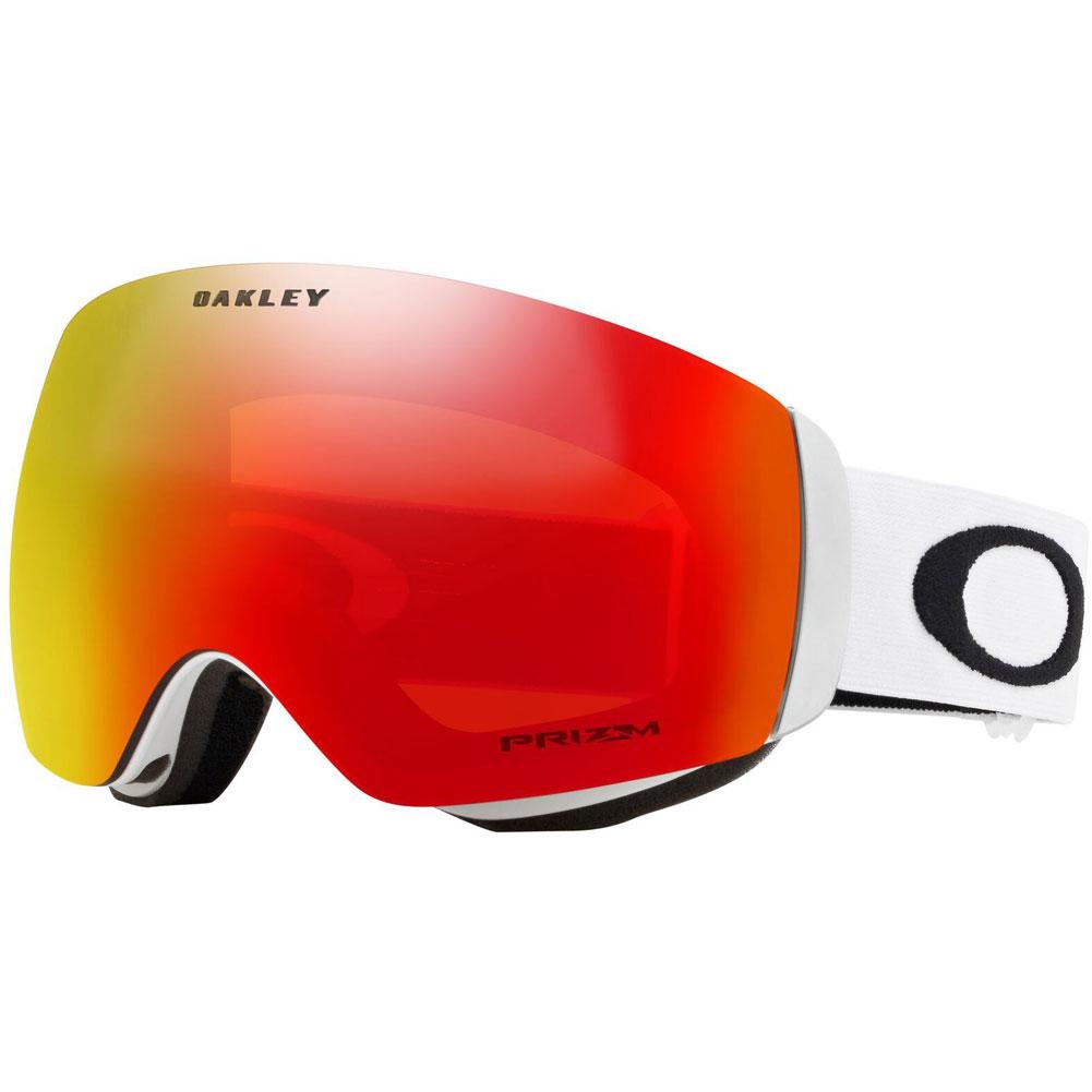 oakley flight deck matte white prizm torch iridium