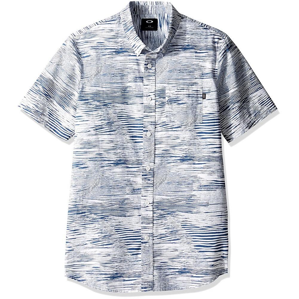 oakley short sleeve button down shirts