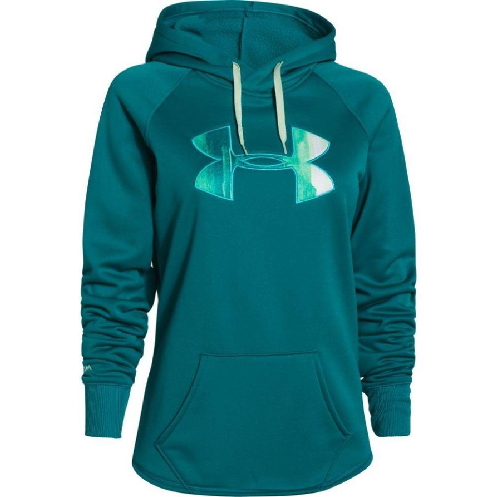 under armour hoodie women green