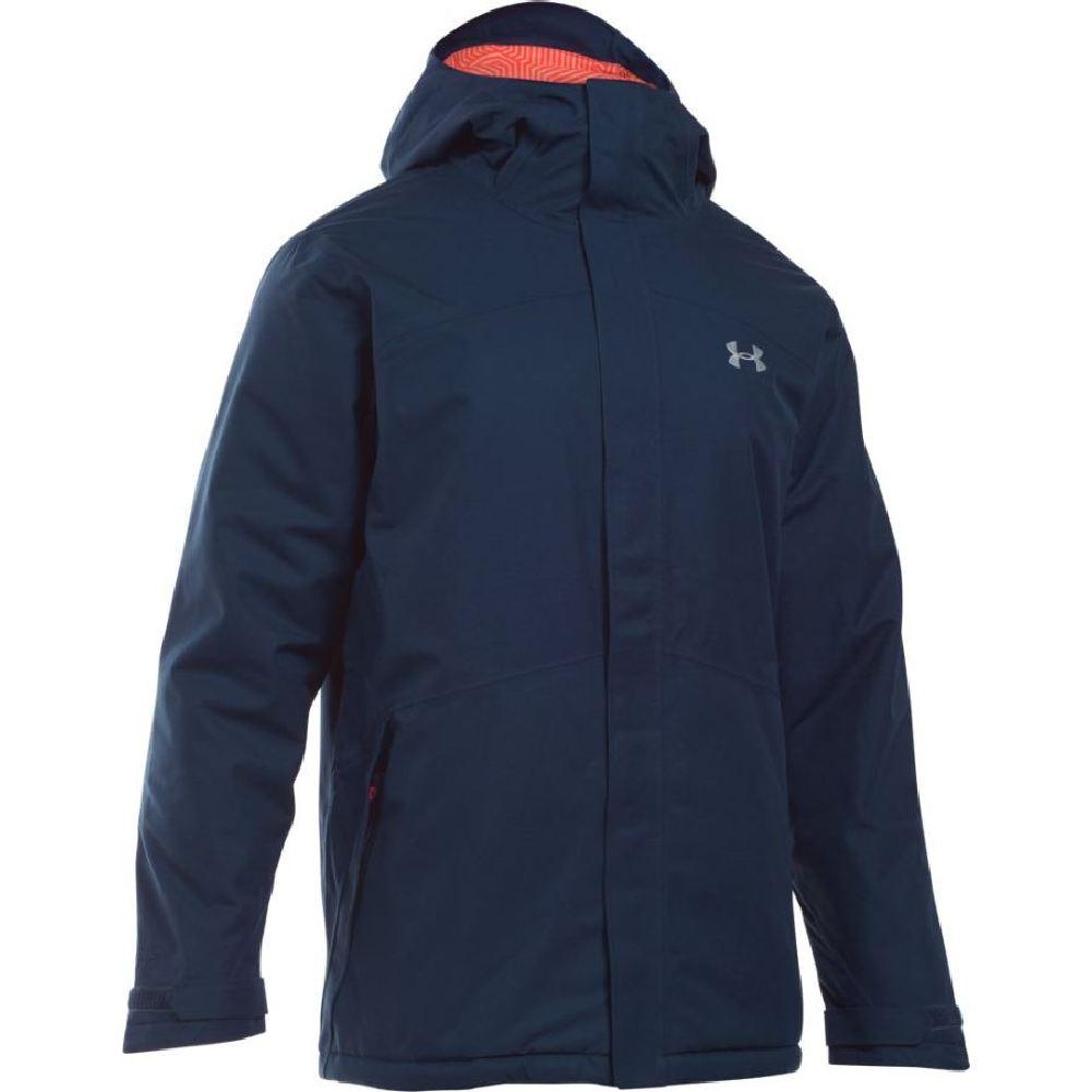 navy blue under armour jacket