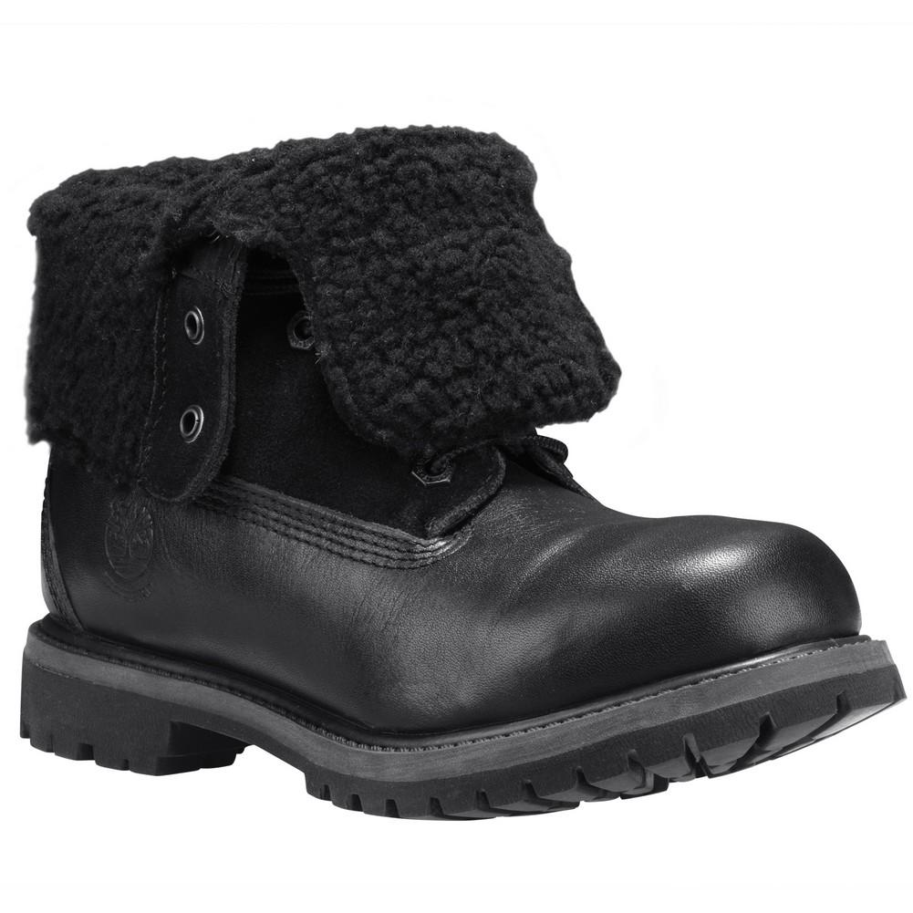 timberland auth teddy fleece black