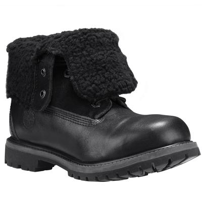 Timberland Black Authentic Teddy Fleece Boot Womens