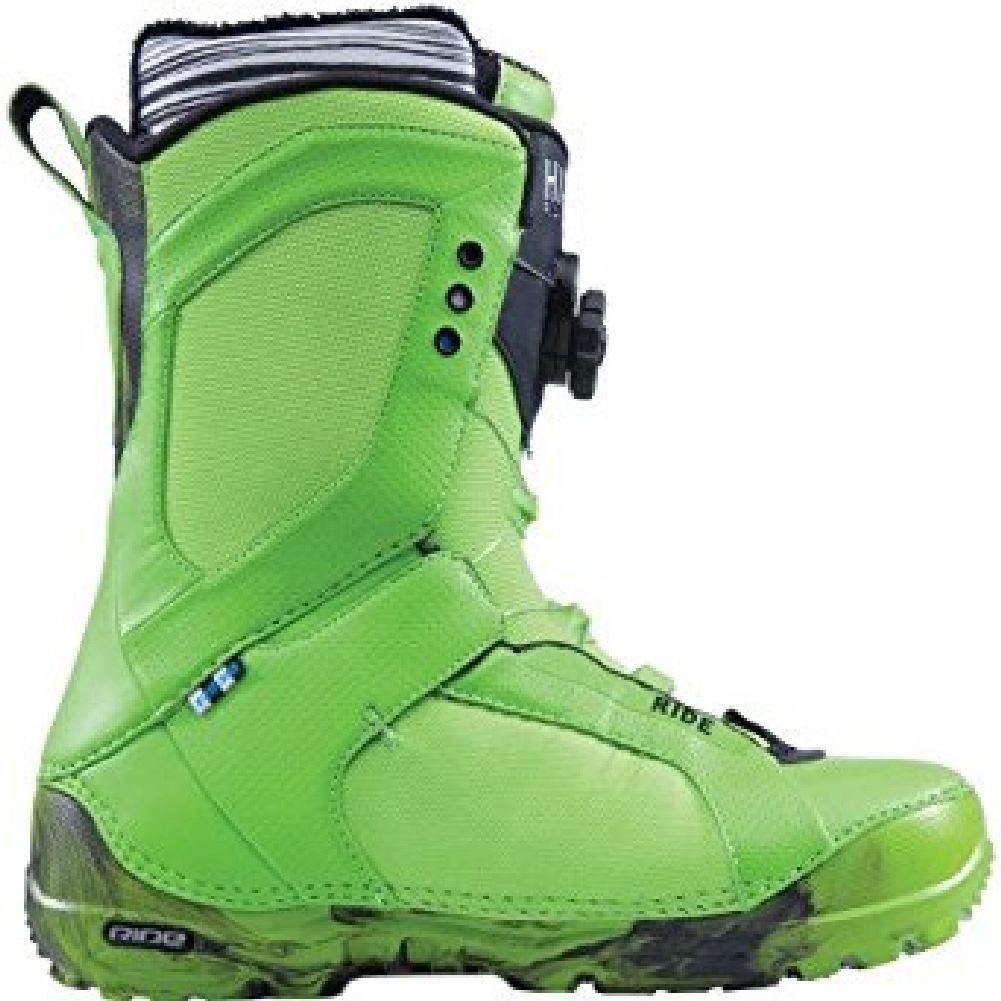 lime green snowboard boots