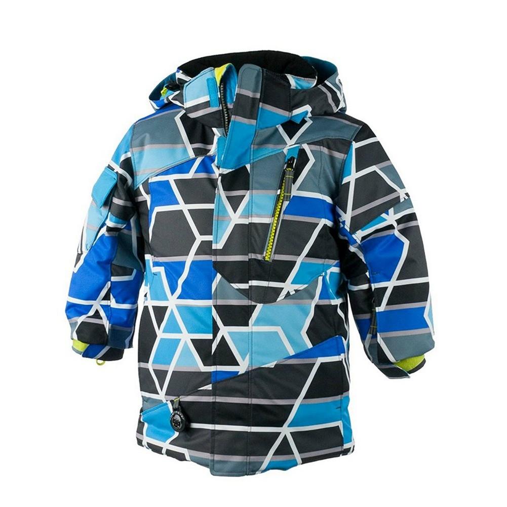 Obermeyer Sidewinder Jacket Quad Print Little Boys