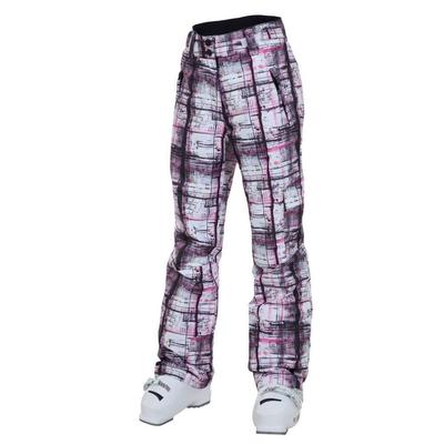 Rossignol Cargo Print Pant Plaid Pink Girls'