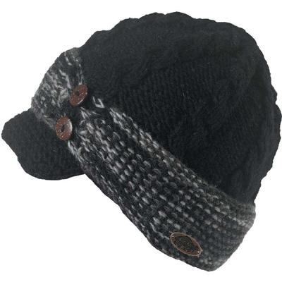 Turtle Fur Nepal Ione Wool Billed Hat Women`s