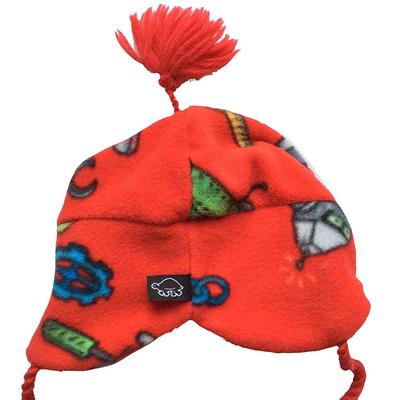 Turtle Fur Kids Playful Print Earflap Beanie