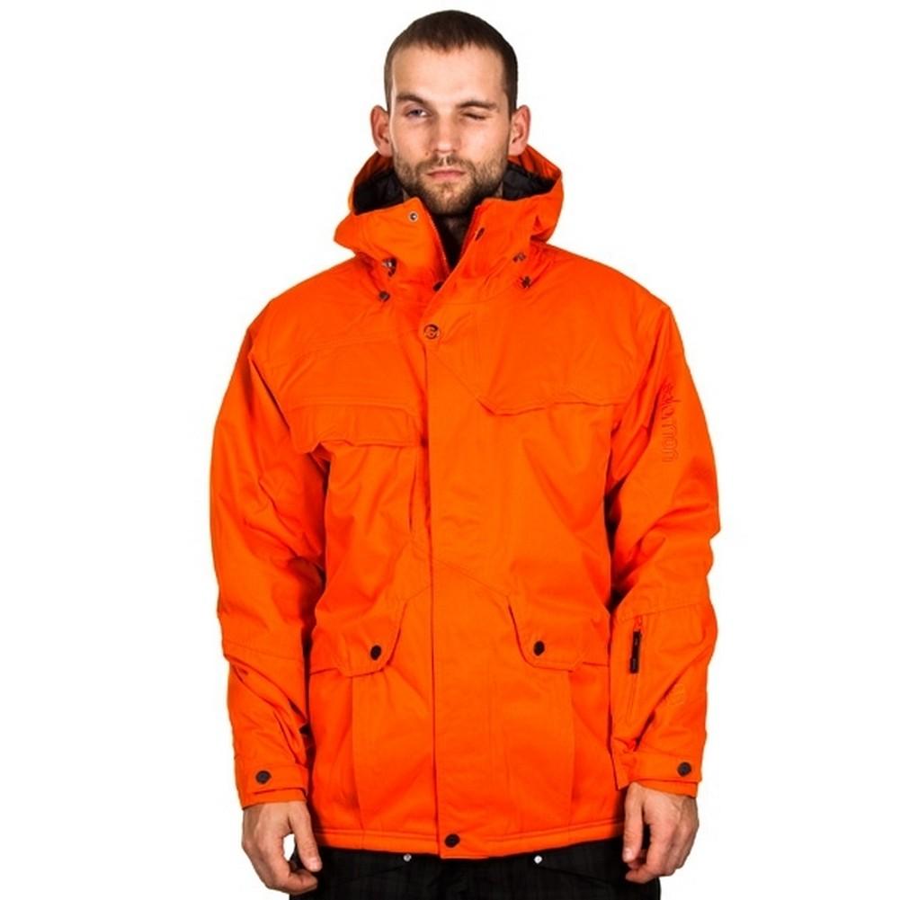 salomon orange ski jacket